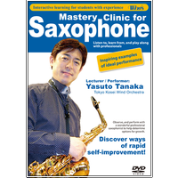 Winds Vol. 12 Mastery Clinic for Saxophone
